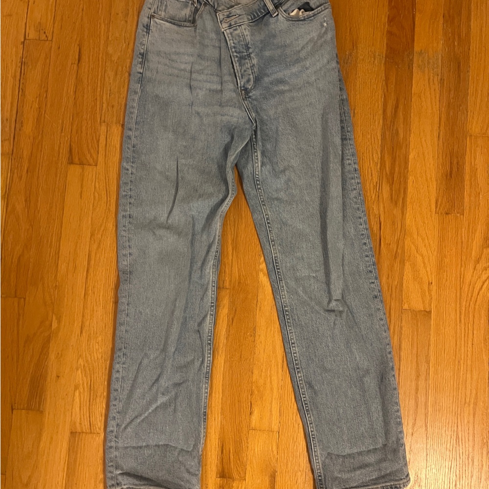 Abercrombie The Dad High Rise Crossover Jeans